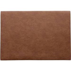 ASA Selection Placemat Leer Caramel 33 x 46 cm