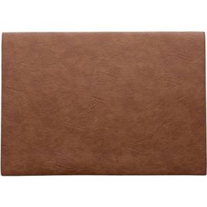 ASA Selection Placemat Leer Caramel 33 x 46 cm