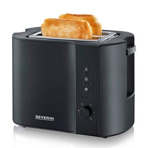 SEVERIN 2-Scheiben-Toaster AT 9552, 800 W, schwarz-matt