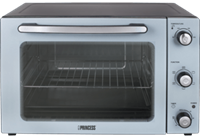 Princess Umluftofen 45 L 1800 W  Silber