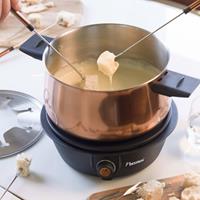 Bestron Fondue Set AFD850CO 1500W 1,5L Kupfern Braun