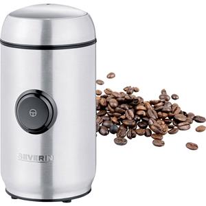 SEVERIN Kaffeemühle KM 3879, 150 Watt, schwarz / Edelstahl