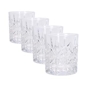 Valetti whiskey drinkglazen set 4 stuks