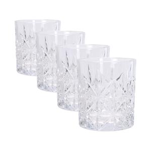 Valetti whiskey drinkglazen set 4 stuks