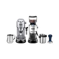 DeLonghi De'Longhi EC685MPACK Barista Pack Dedica Zilver