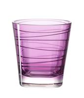 glaskochb.kochjr.gmbh+co.kg Glaskoch B.koch Jr.gmbh+co.kg - Leonardo Vario Struttura Trinkglas Klein, Wasserglas, Saftglas, Glas, Lila, 170 ml, 18228