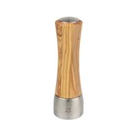 Peugeot Madras Salzmühle Edelstahl Olivenholz U-Select 21cm
