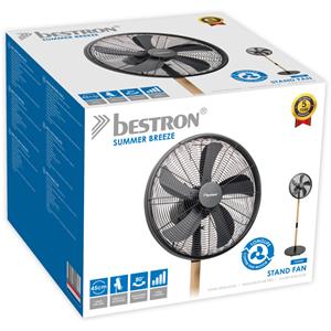 Bestron Standventilator DFS45WB 45 cm 50 W  Schwarz