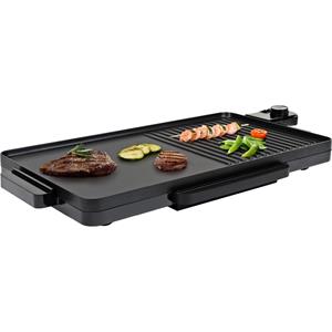 Tristar 2-in-1 Elektro-Grillplatte 2000 W 49 x 27 cm Schwarz 