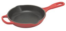 LE CREUSET - Grills - Skillet 16 cm kersenrood