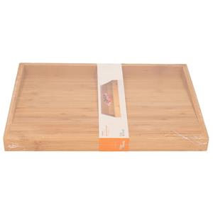 Cosy & Trendy Luxe snijplank bamboe hout rechthoek 35 cm Bruin