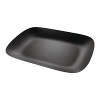 Alessi Tablett 45x34cm Stahl schwarz