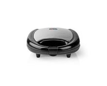 Nedis Waffeleisen Waffle maker 750W black