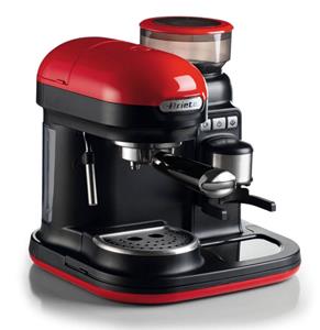 Ariete Moderna Espresso Machine met Geïntegreerde Koffiemolen