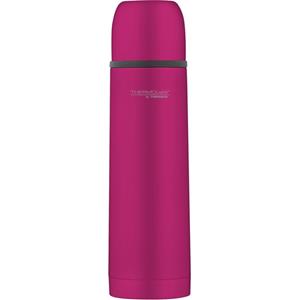 RVS Everyday thermofles / isoleerkan roze rubber 0.5 L Roze