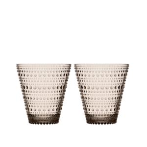 Iittala Kastehelmi Waterglas 0,30 l linnen, per 2