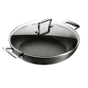 Le Creuset Anti-Aanbak Sauteerpan Provençale met Deksel, 28cm - vernieuwde laag