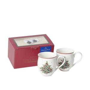 Villeroy & Boch Toy's Delight Toy's Delight Becher mit Henkel Set 2tlg. Tanne (weiss)