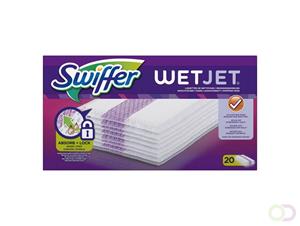 Swiffer WetJet Dweilsysteem Navulling Reinigingsdoekjes - 4x20 stuks