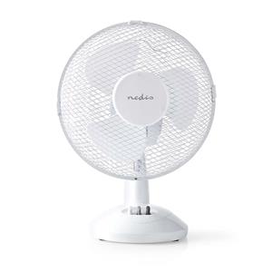 Nedis FNTB10CWT23 Tafelventilator 23 cm Wit