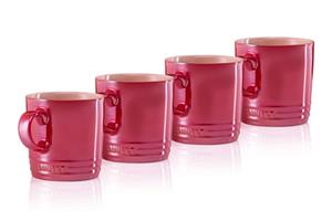 Le Creuset Metallics mok 35 cl set van 4