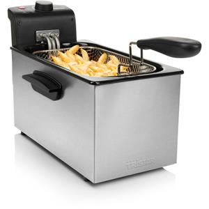 FR-6946 Friteuse 3L 2000W RVS/Zwart