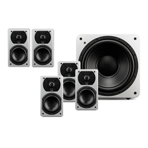 svs Prime Satelliet 5.1 Homecinema Surround Systeem - White Gloss