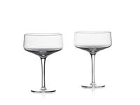 Zone Denmark Cocktailgläser Rocks Coupe/Cocktail Glas 0,27 l Set2 (klar)