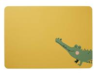 ASA Selection Kids placemat 46x33cm - croco krokodil