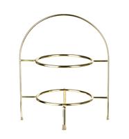 ASA à table Etagere 2-stufig für Dessertteller 21 x 28 cm (gold)