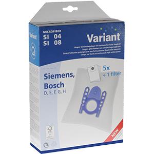 Variant Stofzuigerzak SI08/04 Sie/ Bo DEFGH
