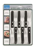 Amefa Steakvork Pizza - 6 Stuks