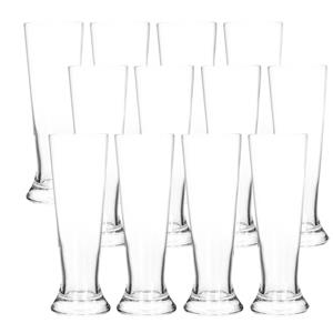 12x Bier glazen set van 370 ml - Bierglazen