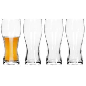 4x Bier glazen set 370 ml - Bierglazen