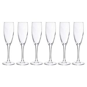 Cosy & Trendy 6x Champagne glazen 190 ml - Champagneglazen