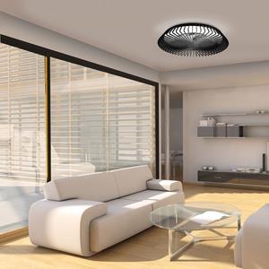 Mantra Deckenventilator Himalaya LED App, Remote, schwarz