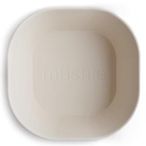 Mushie Kom Vierkant | Ivory (2 stuks)