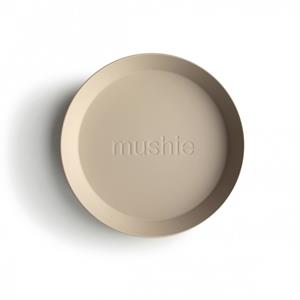 Mushie Borden Rond | Vanilla (2 stuks)