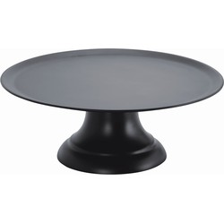 House of Merchant Cake tray with stand 14 - Ø 41,5 x 16 cm / Black / Round