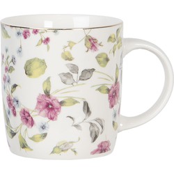 Clayre & Eef MOK | 12*9*11 CM / 0.35L | MEERKLEURIG | PORSELEIN |  | POPMU