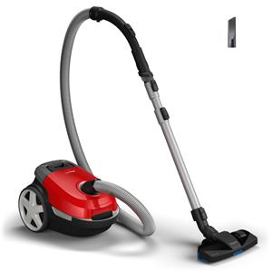 Philips XD3140/09 3000 Series Performer Compact Stofzuiger 900W Rood/Zwart