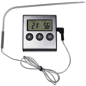 Steba AC11 Digitale Braadthermometer Zilver