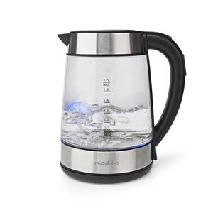 Nedis Waterkoker | 1.7 L | 360ÃÂ° Draaibaar | Glas