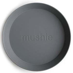 Mushie Borden Rond | Smoke (2 stuks)