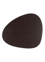 Lind Dna Tischset CURVE, 37 x 44 cm, "BUFFALO", brown