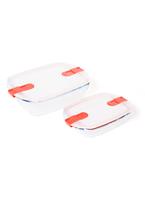 Lunchbox-Set Pyrex Cook & Heat Kristall Durchsichtig (2 pcs)