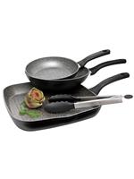 GSW Pfannen-Set Gourmet Granit (Set, 4-tlg.)