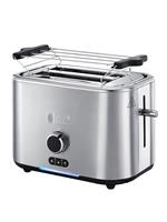 Russell Hobbs Toaster Velocity 24140-56, 2400 Watt, spart wertvolle Zeit, für 2 Scheiben, 2400 Watt