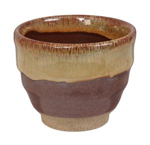 Tokyo Design Studio Handmade Cup 8.5x6.9cm 200ml Brown/White YW-6822/G 1/60 (CLC)