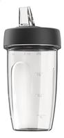 KENWOOD Becher Smoothie2Go KAH740PL, Zubehör für alle Kenwood Chef Küchenmaschinen, 2 x 0,6 l